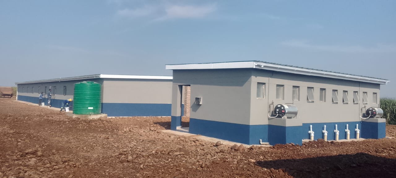 Engineering and construction facilities at a Sipho & E Ngcamane project